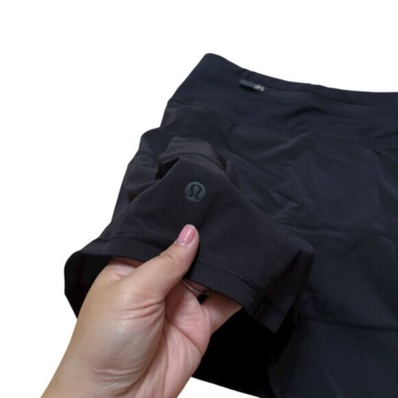 Lululemon Pace Rival Skirt Black Size 0 - Picture 3 of 6